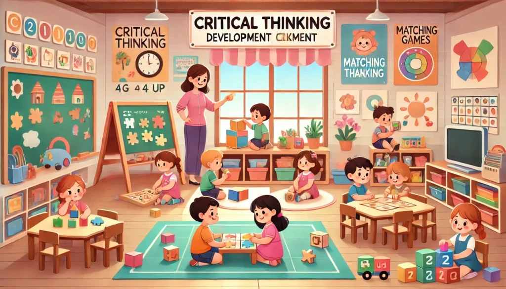Teaching critical thinking skills to young children