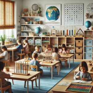 Montessori-inspired classroom