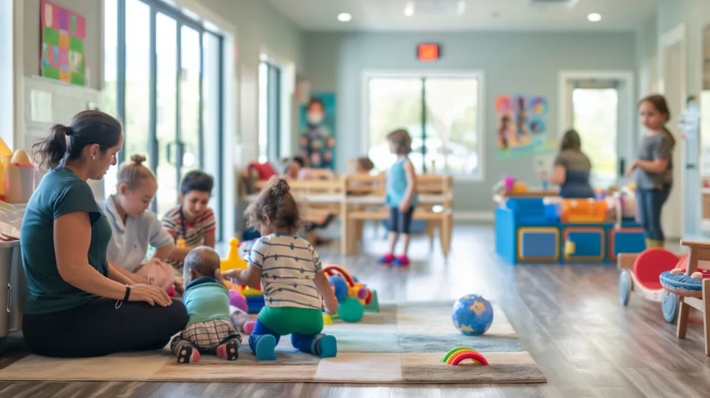 Childcare staff ratio