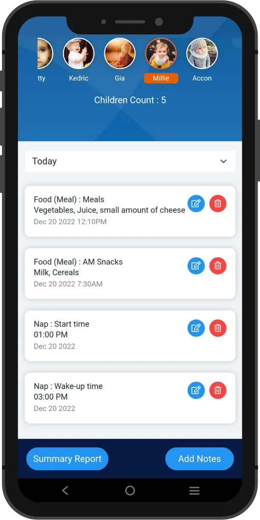 App notes by iCare
